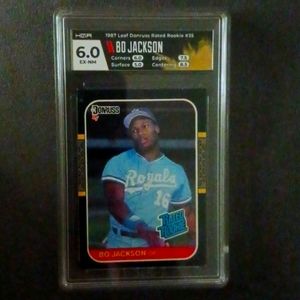 Bo Jackson RC GRADED